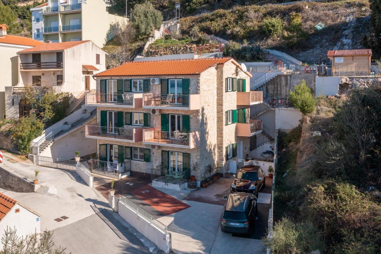Villa Borzic Omis Bagian luar foto