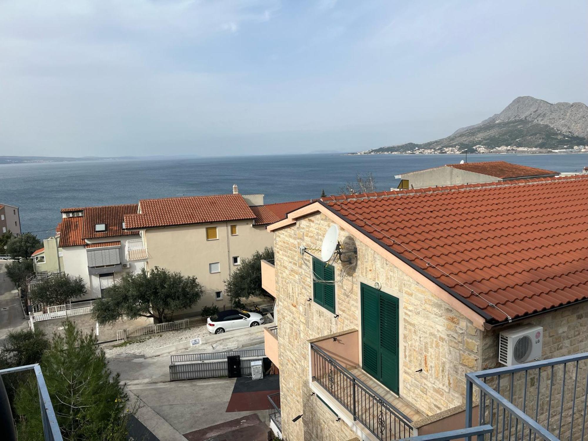 Villa Borzic Omis Bagian luar foto