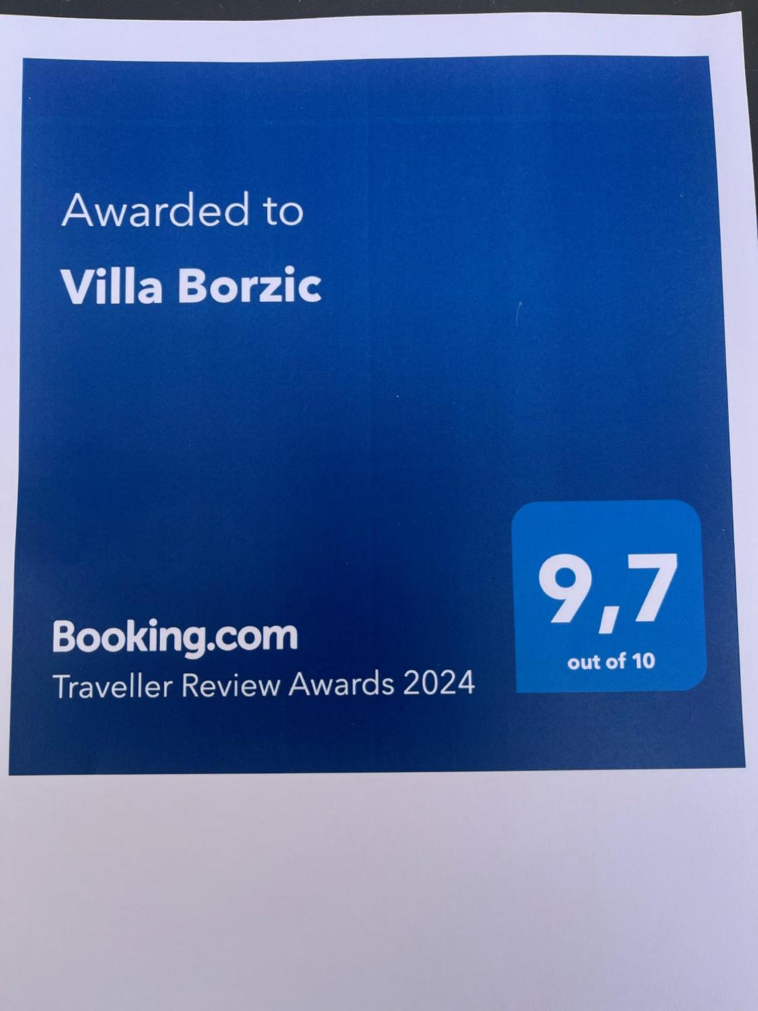 Villa Borzic Omis Bagian luar foto