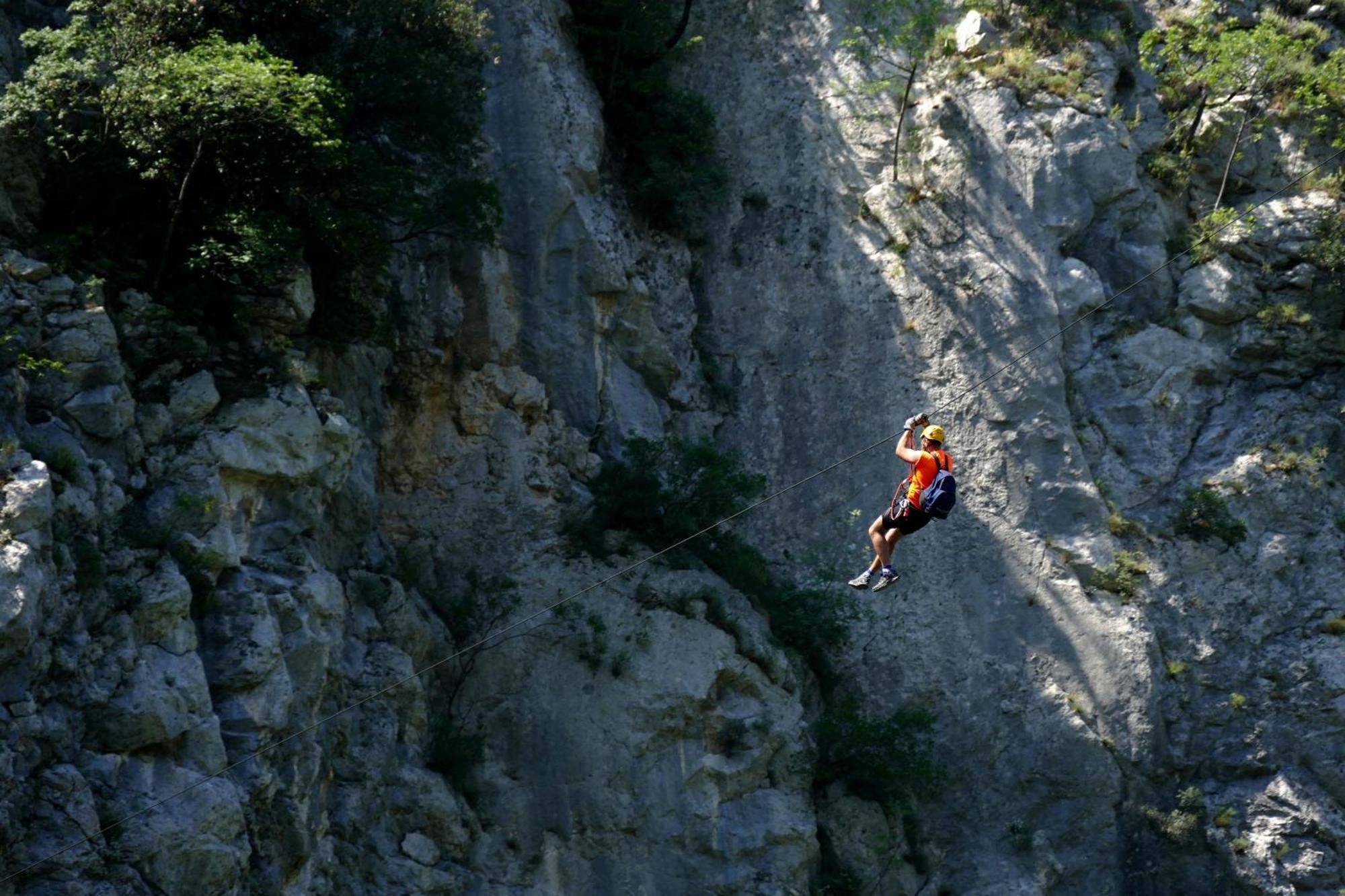 Villa Borzic Omis Bagian luar foto