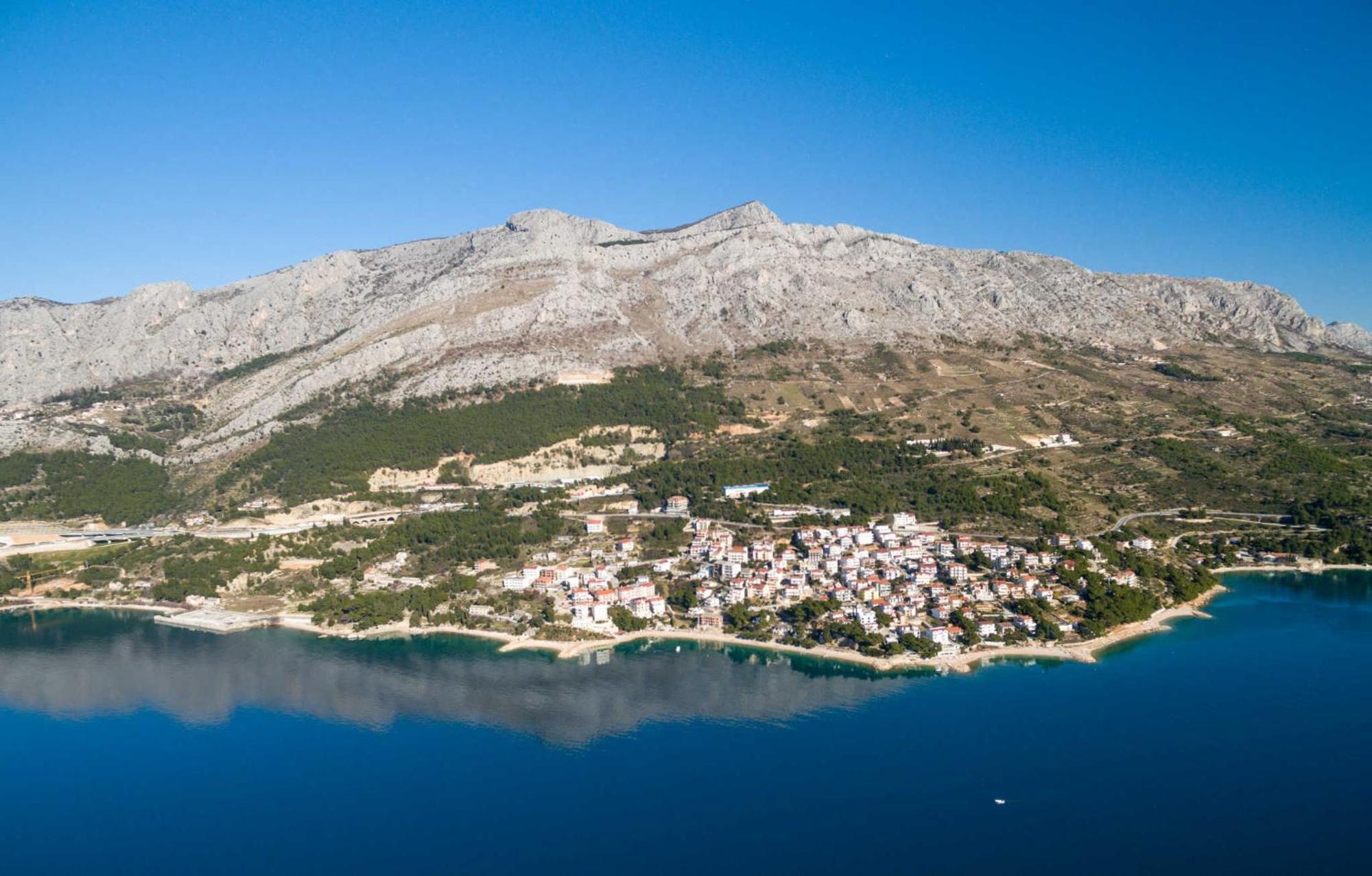 Villa Borzic Omis Bagian luar foto