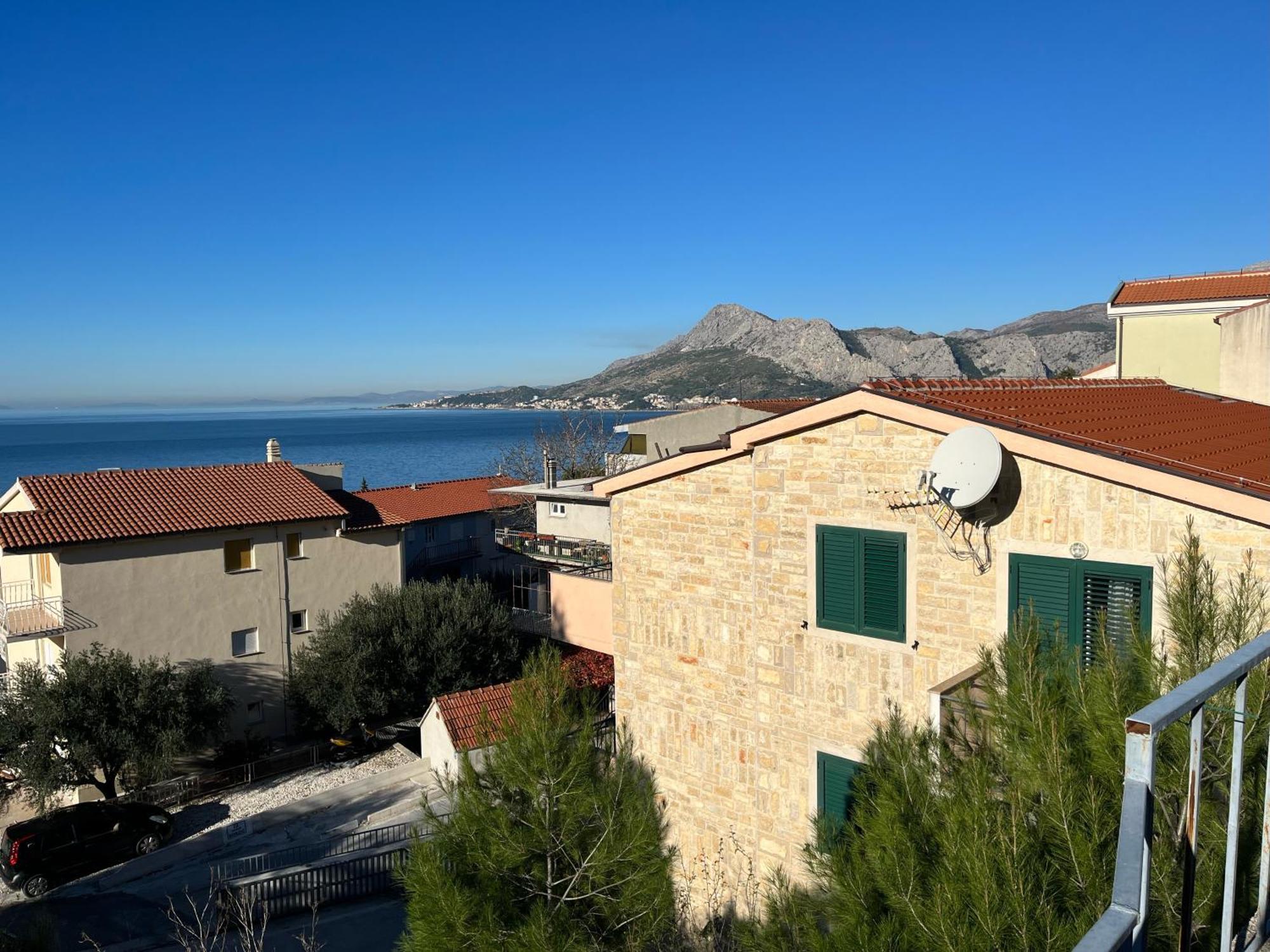 Villa Borzic Omis Bagian luar foto